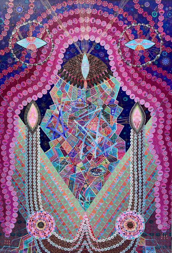 Soothsayer by Asad Faulwell contemporary artwork Painting