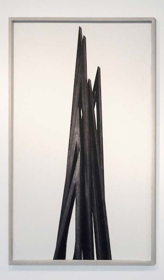 9 Acute Unequal Angles by Bernar Venet contemporary artwork Works on Paper