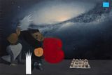 Beneath the Stars by Miao Miao contemporary artwork painting