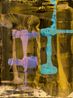 Colour pigments in Epoxyglass Epoxyglass on perspex by Dale Frank contemporary artwork Painting