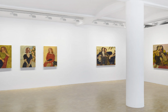 Contemporary art exhibition Liorah Tchiprout The Family Katz at Pippy Houldsworth Gallery London United Kingdom