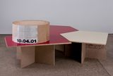 diary - 10.04.01 by Manfred Pernice contemporary artwork sculpture