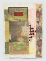 Arcanum III by Robert Rauschenberg contemporary artwork works on paper textile