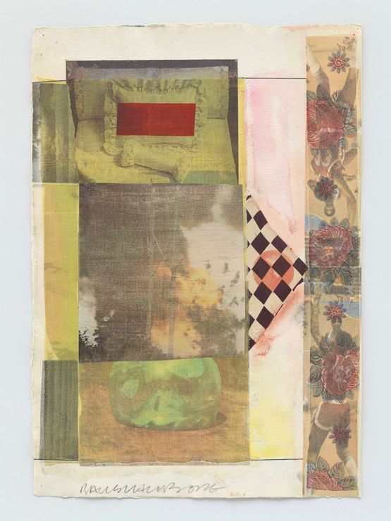 Arcanum III by Robert Rauschenberg contemporary artwork Works on Paper