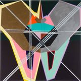 Thought Bone by Mikala Dwyer contemporary artwork painting