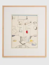 Untitled by Saul Steinberg contemporary artwork print