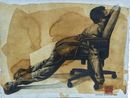 Pandemi diam yang bersuara by Chandra Rosselinni contemporary artwork Works on Paper