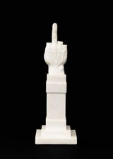L.O.V.E. by Maurizio Cattelan contemporary artwork sculpture