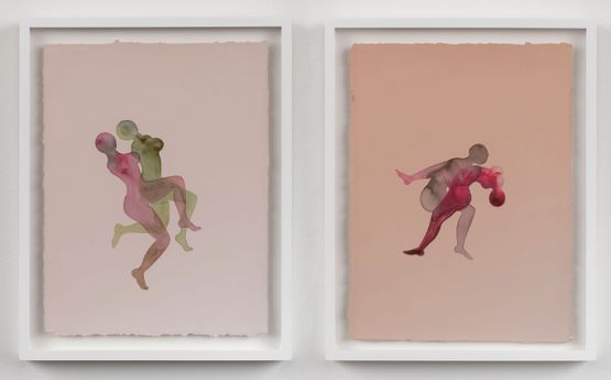 One Tongue To Another 4 by Shahzia Sikander contemporary artwork Works on Paper