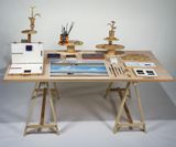 Summer Table by Saul Steinberg contemporary artwork sculpture
