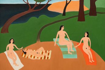 Contemporary art exhibition Group Exhibition Apres le printemps at Alzueta Gallery Paris France