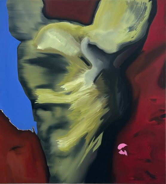 My Nose on the Menu by Juno Rothaug contemporary artwork Painting