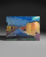 Sun and Heat Kerala by Sargy Mann contemporary artwork painting