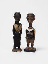 Consecration of Ancestor Figures 7 and 8 by Ralph Lemon contemporary artwork sculpture
