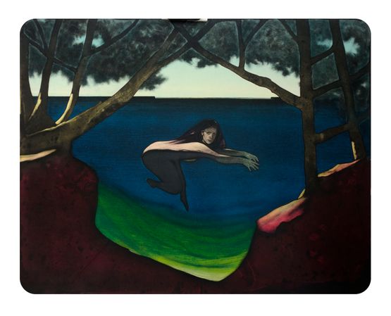 The Psychic Sea by Jason Greig contemporary artwork Print
