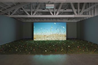 Contemporary art exhibition Christian Boltanski Animitas Chili at Marian Goodman Gallery Los Angeles United States