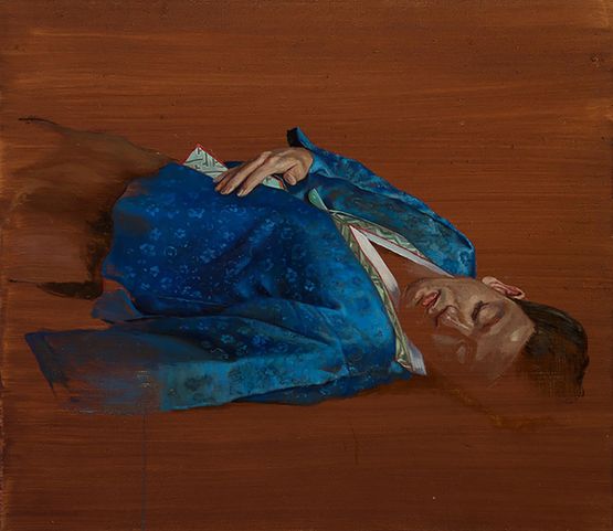 Study for The Dead Man by Helena Parada Kim contemporary artwork Painting