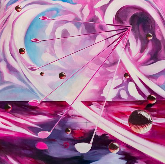Happy Birthday009 by Caison Wang contemporary artwork Painting