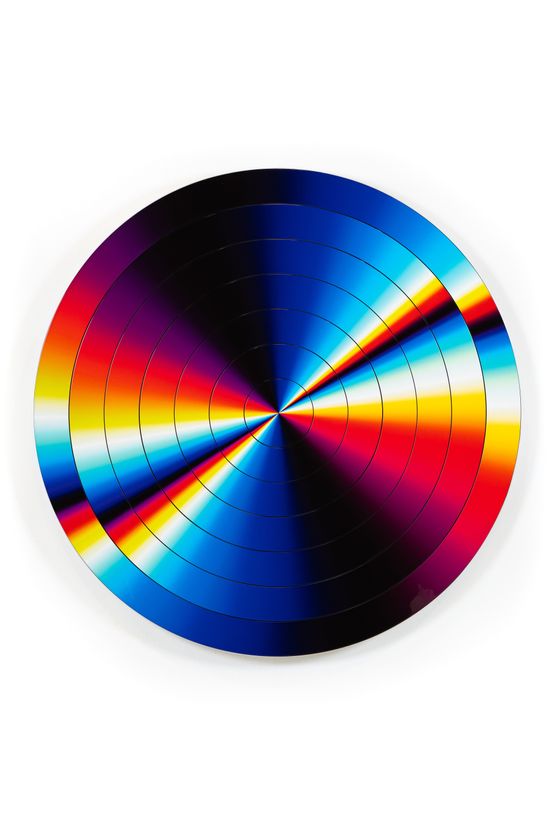 CHROMADYNAMICA MANIPULABLE 38 by Felipe Pantone contemporary artwork Sculpture