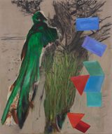 The One Who Made His Way Home by Enrique Martinez Celaya contemporary artwork painting drawing