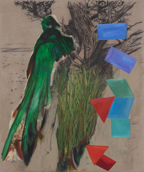 The One Who Made His Way Home by Enrique Martinez Celaya contemporary artwork Painting