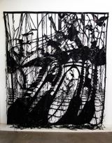 Flow by Caroline Rothwell contemporary artwork installation