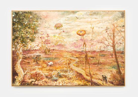 A Painted World by Peter Burns contemporary artwork Painting