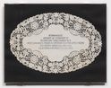 Original WOMANHOUSE Doily Invitation by Karen Lecocq contemporary artwork Painting