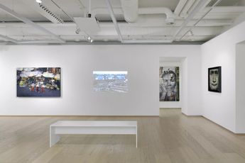 Contemporary art exhibition JR Women at Pace Gallery 540 West 25th Street New York United States