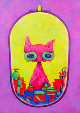 Still Pretty Just Expired by Clasutta contemporary artwork painting
