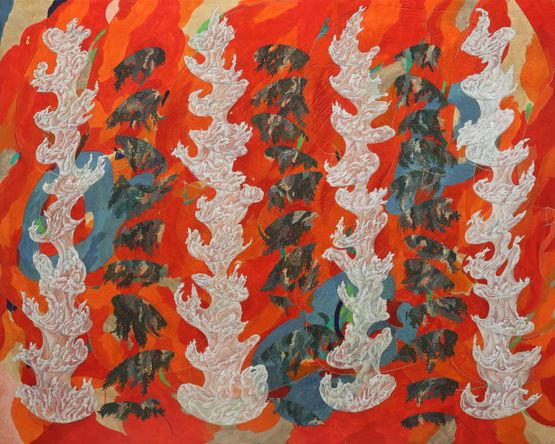 by Woo Min Jung contemporary artwork Painting