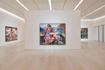 Contemporary art exhibition Adrian Ghenie The Hooligans at Pace Gallery 540 West 25th Street New York United States