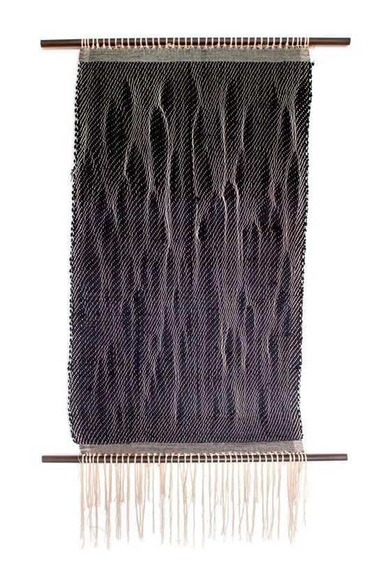 Black is Beautiful by Monika Correa contemporary artwork Textile