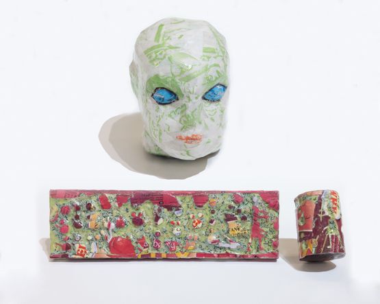 The invisible enemy should not exist by Michael Rakowitz contemporary artwork Sculpture