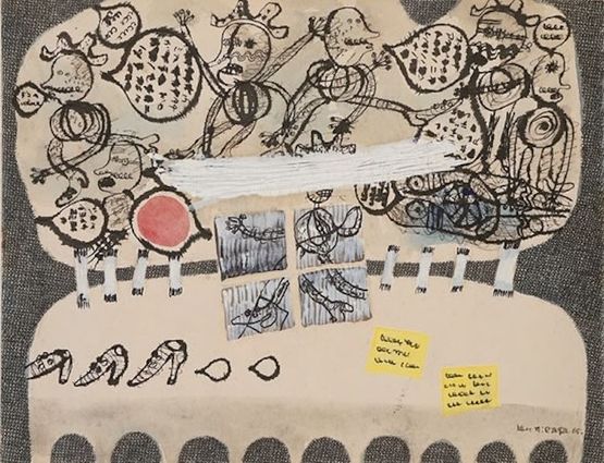 Untitled by Key Hiraga contemporary artwork Works on Paper