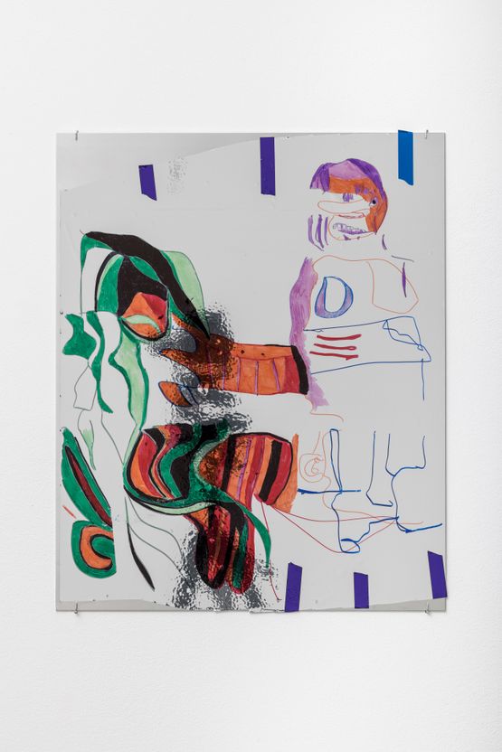 Untitled by Keren Cytter contemporary artwork Works on Paper