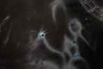A flicker here A shadow there by Zhong Qian contemporary artwork Painting