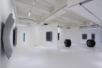 Contemporary art exhibition Arcangelo Sassolino Warped Matter Curved Time at Pearl Lam Galleries H Queens Hong Kong