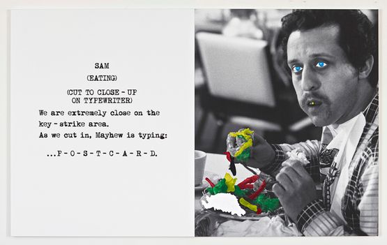 Scene    Take    We are extremely close by John Baldessari contemporary artwork Mixed Media