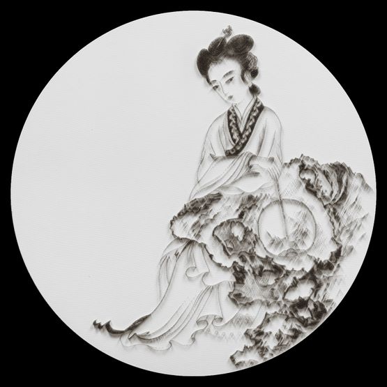 Imitating Lady by Puyi by Chen Chun-Hao contemporary artwork Sculpture