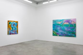 Contemporary art exhibition Elizabeth Glaessner Dead Leg at Perrotin Paris Marais France