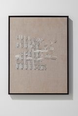 Abu Dhabi Facade observation 4 Musaied Almansoori Building by Asma Belhamar contemporary artwork mixed media painting