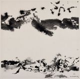 Untitled by Zao Wou-Ki contemporary artwork works on paper