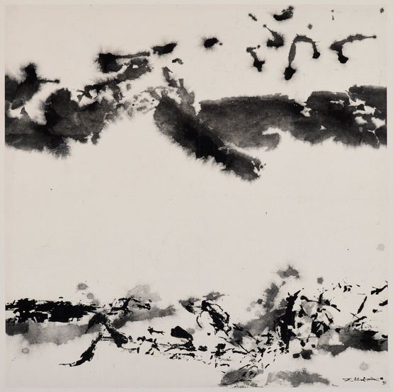 Untitled by Zao Wou-Ki contemporary artwork Works on Paper