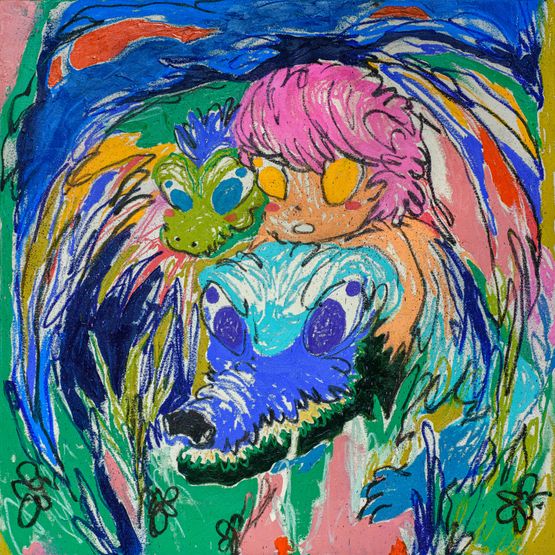 Take the Risk or Lose the Chance by Berbrain Bernandi Desanda contemporary artwork Painting