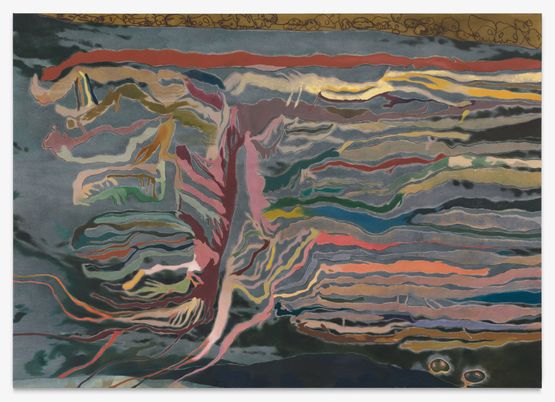 Cleave the Earth With Rivers by Adam Lee contemporary artwork Painting