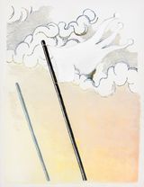 White Flag I by Benjamin Armstrong contemporary artwork painting