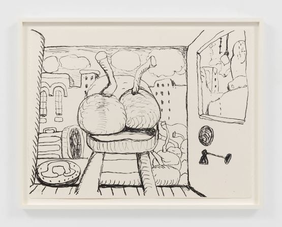 Untitled by Philip Guston contemporary artwork Print