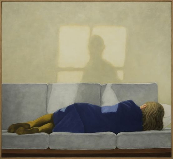 I even dream about you by Jess Allen contemporary artwork Painting