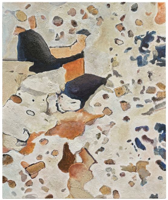 Fairy in the Rock No.1 by Guo Hongwei contemporary artwork Painting
